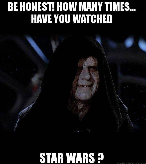 Star Wars: Emperor Palpatine Memes - Geeks + Gamers