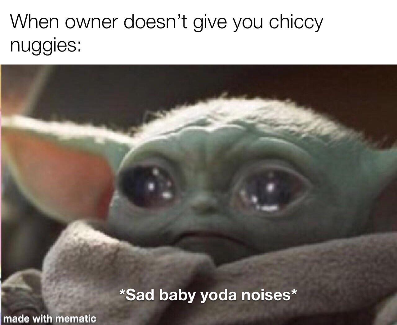 sad baby meme