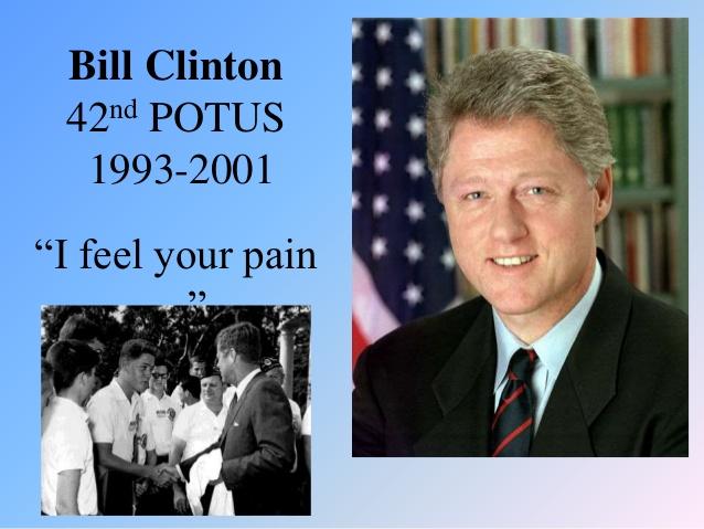 Clinton I feel your pain