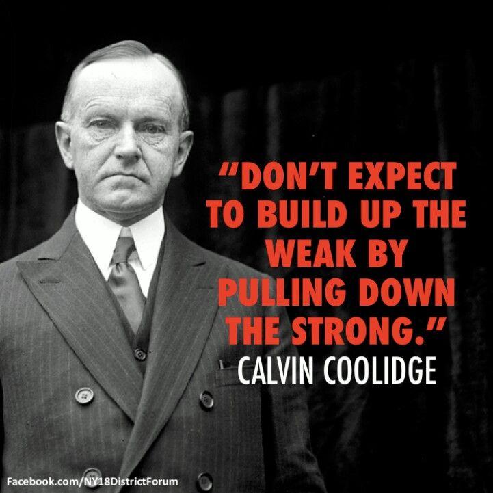 Calvin Coolidge The 30th President Of The United States of America ...