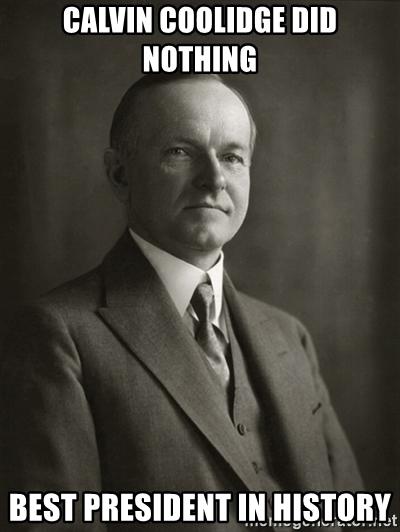 Calvin Coolidge The 30th President Of The United States of America ...