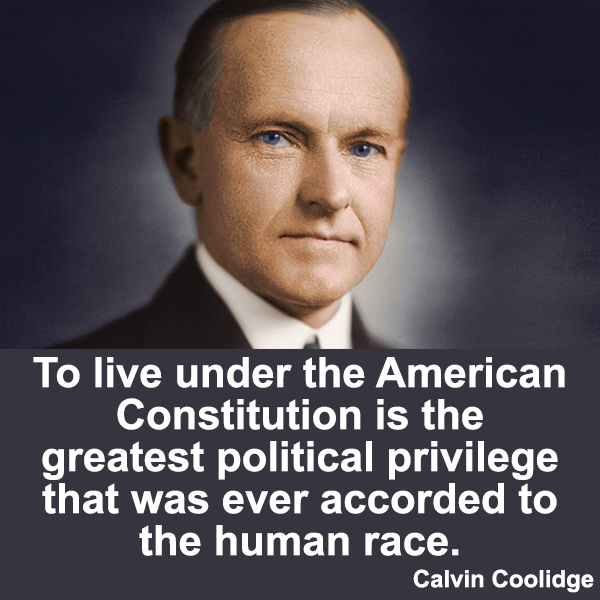 Calvin Coolidge The 30th President Of The United States of America ...