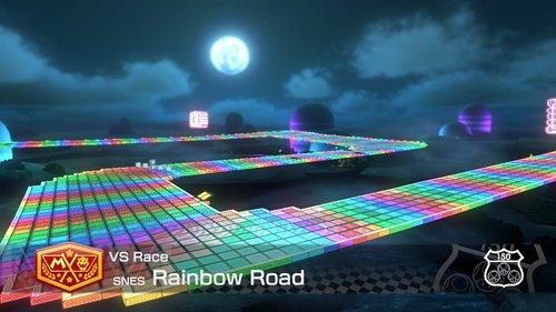 Rainbow+Road+SNES