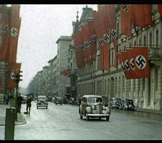 nazi flags street
