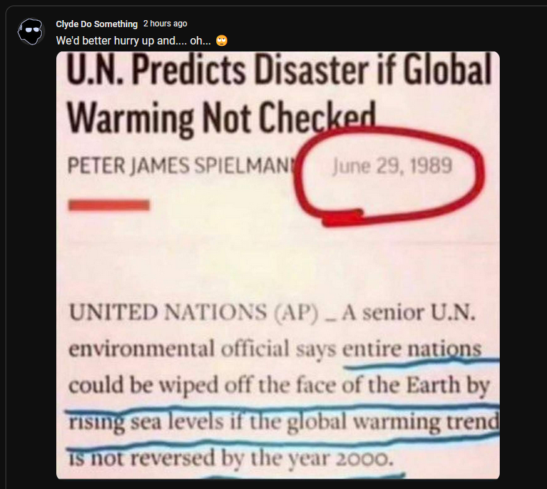 Global Warming 1989
